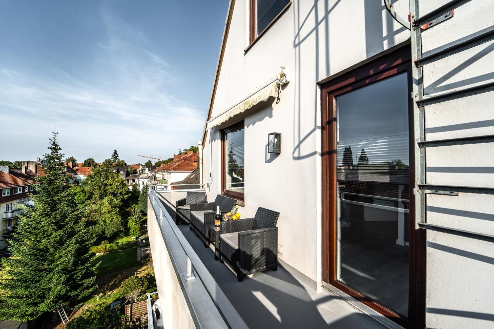 Stern Blick - Maisonette, Balkon, Zentral In BRE Exteriör bild